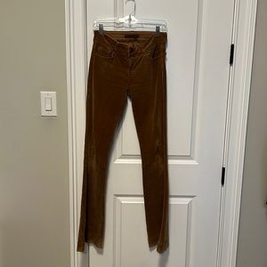 J Brand low rise cords